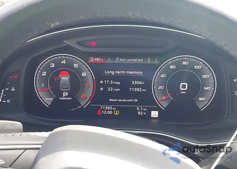 2020 Audi Q8 Prestige 55 Tfsi Quattro Tiptronic z USA, uszkodzony, nr VIN WA1FVAF14LD005386